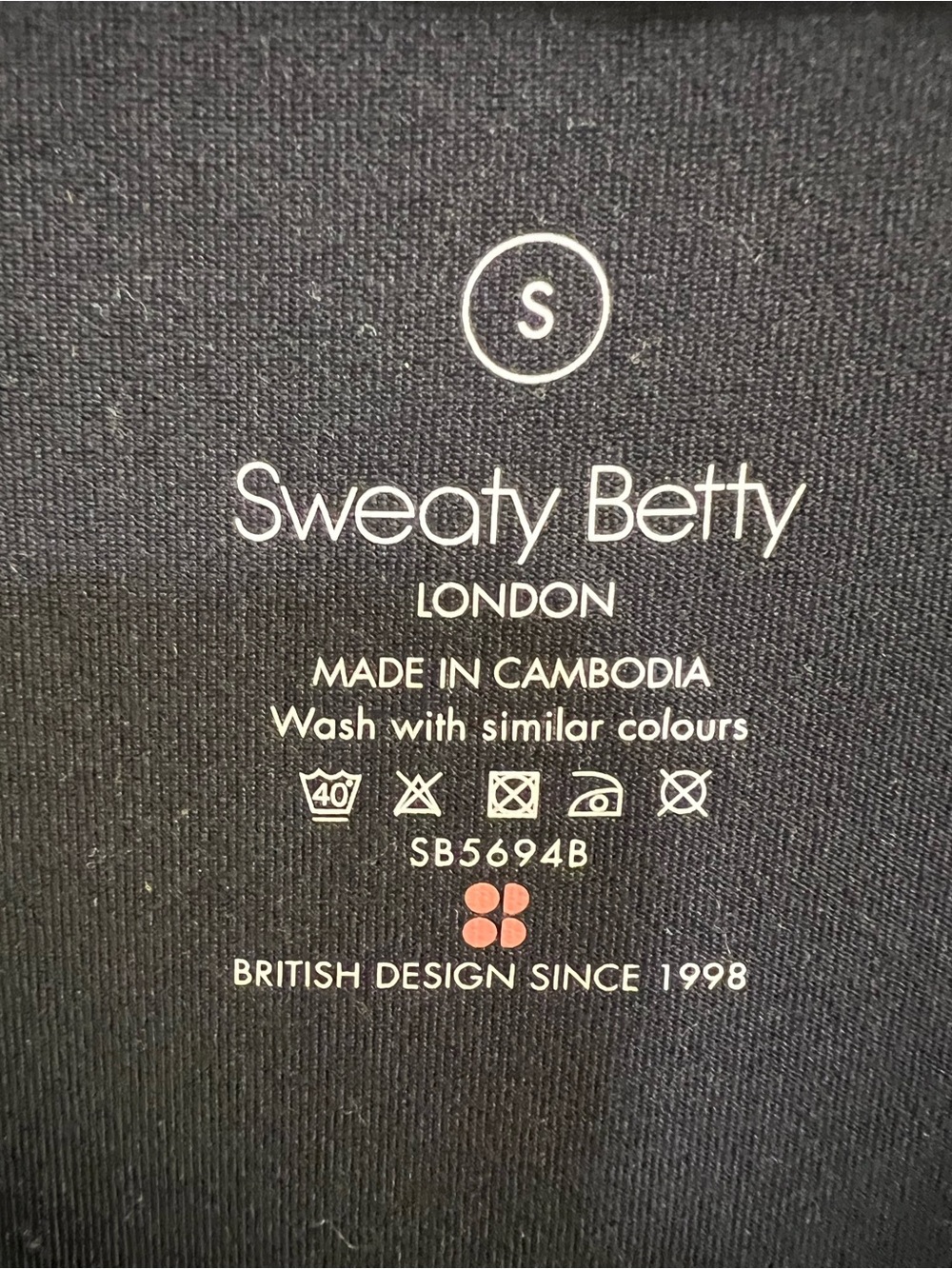 Sweaty Betty- Size Small Gary Jumpsuit - Black - Picture 5 of 5